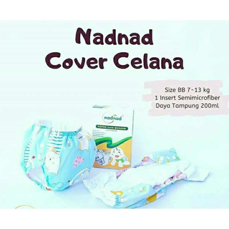 Clodi Nadnad by Sakina cover pant / Clodi Murah / popok kain motif baru