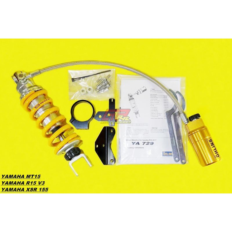 Shockbreaker Monoshock Shock Ohlins Yamaha New R15 V3 VVA MT15 XSR 155