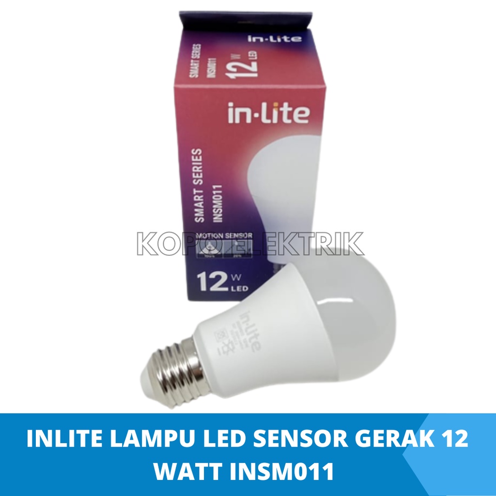 Lampu LED Inlite Sensor Gerak 12 Watt INSM011