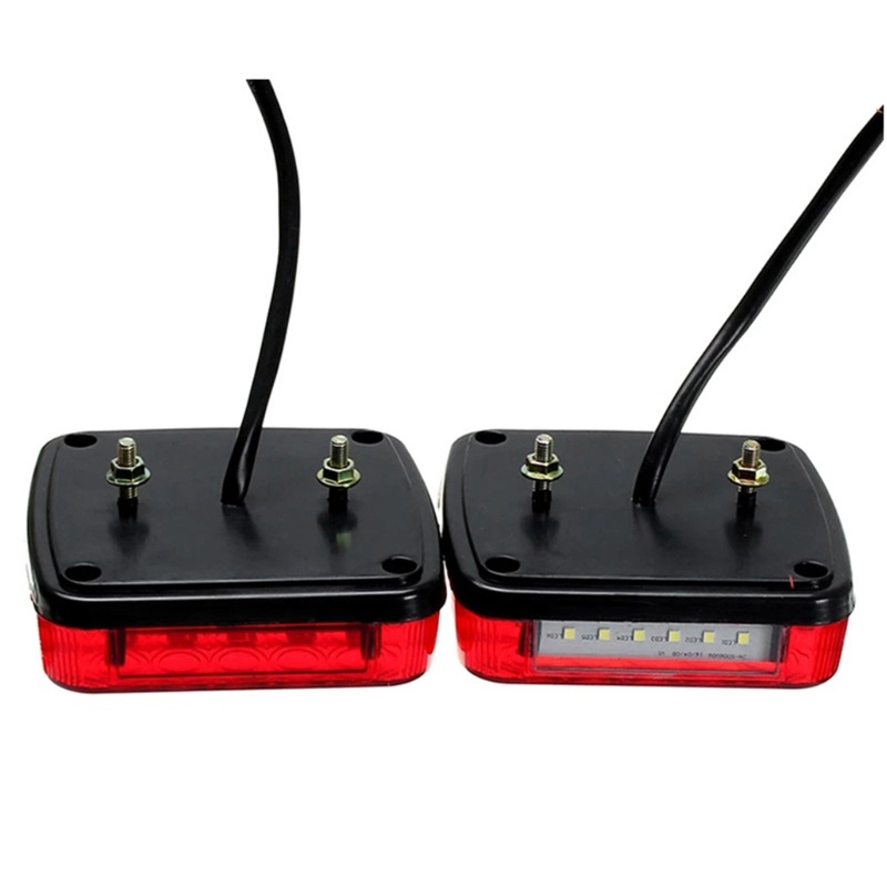 Zzz 2pcs Lampu Rem / Sein 26-led Untuk Truk / Trailer