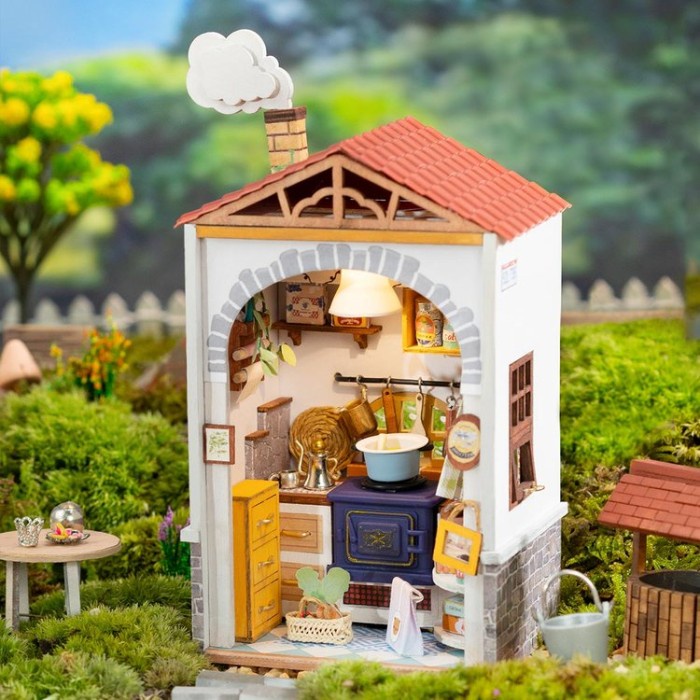 ROLIFE Robotime Flavor Kitchen DIY Miniature House DS011