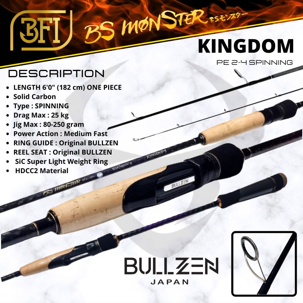 Rod Bullzen BS Monster Kingdom Edition PE 2-4 SP