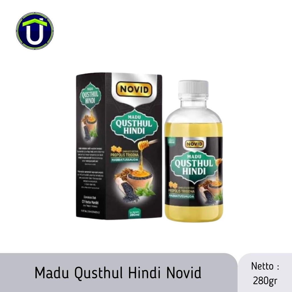 

MADU QUSTHUL HINDI NOVID PLUS SAMBILOTO PROPOLIS TRIGONA HABBATUSSAUDA | 280 GRAM