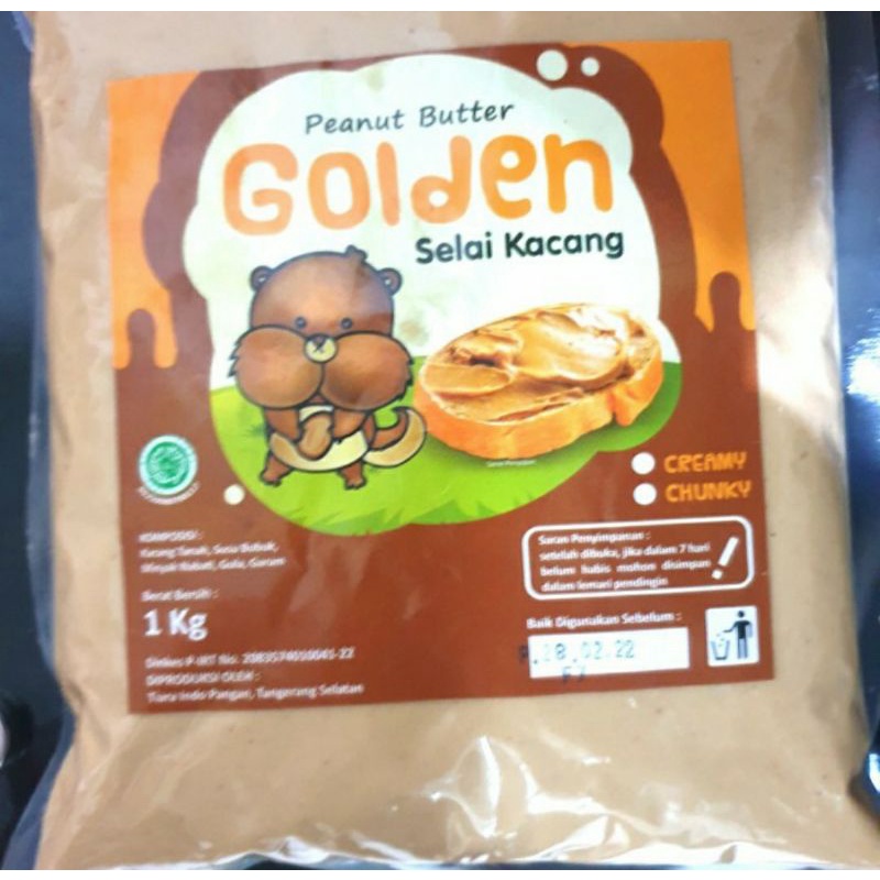 

peanut butter selai kacang golden high quality murah no skippy