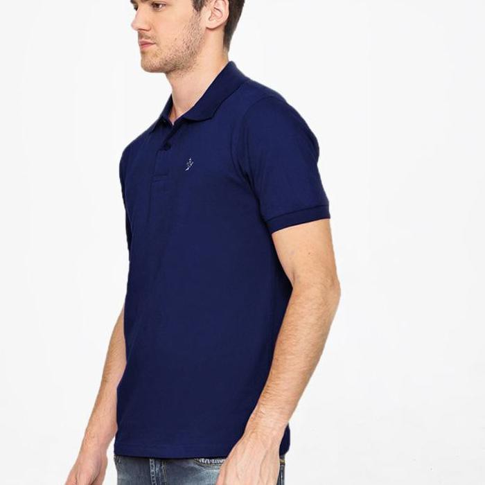 【 Harga Diskon 】 -80 * Osella Baju Pria Polo Shirt Navy ...
