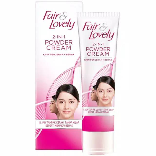 (GROSIR) Fair and lovely 2 IN 1 powder cream 20gr