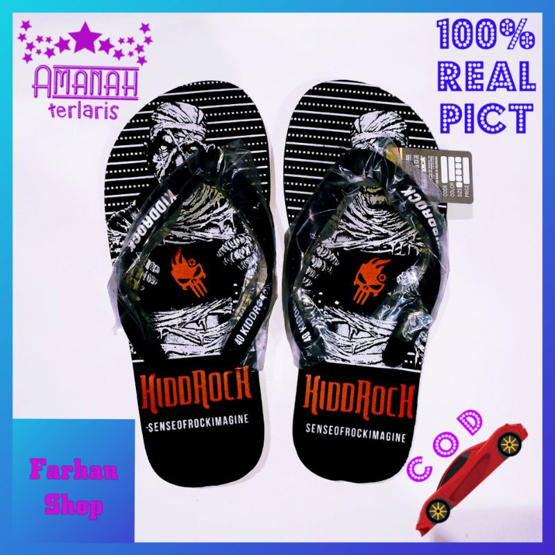 Sandal Kiddrock/sandal jepit kiddrock/sandal jepit pria/kiddrock original/kiddrock new