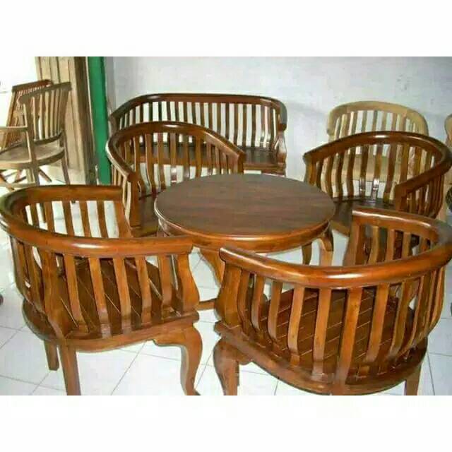 KURSI TERAS BETAWI JATI JEPARA.