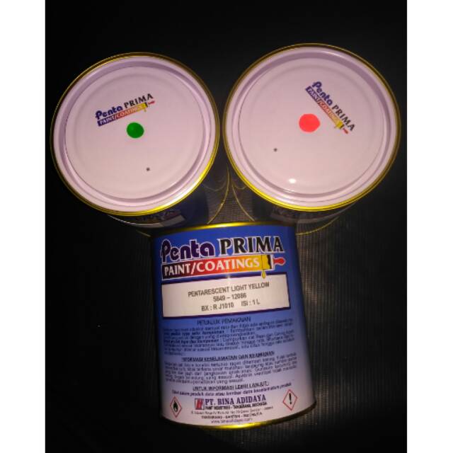 

Cat stabilo flourescent netto1kg jenis cat piu