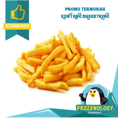 

Coated Shoestring French Fries Kentang Goreng Renyah 500 gram