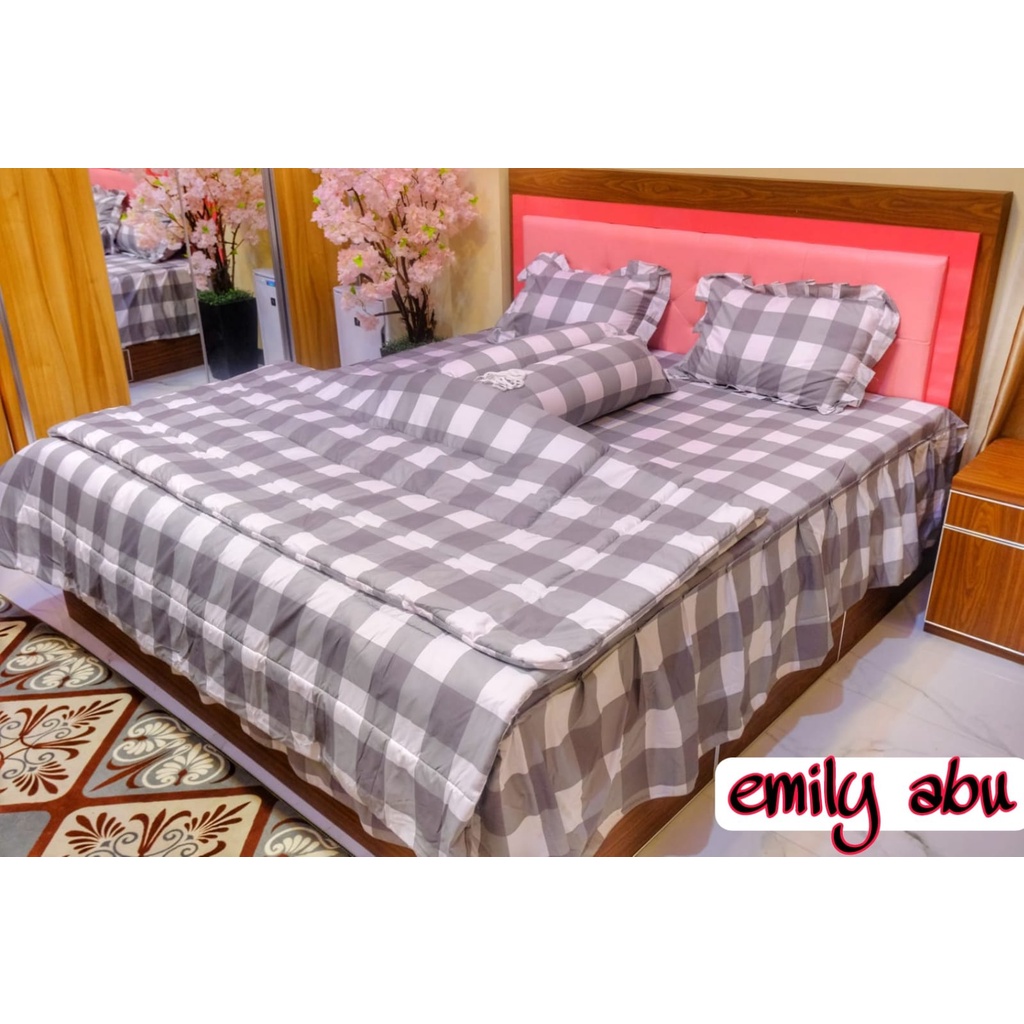 Galeripuko Bed Cover home made set lengkap Uk 180*200 Bisa COD
