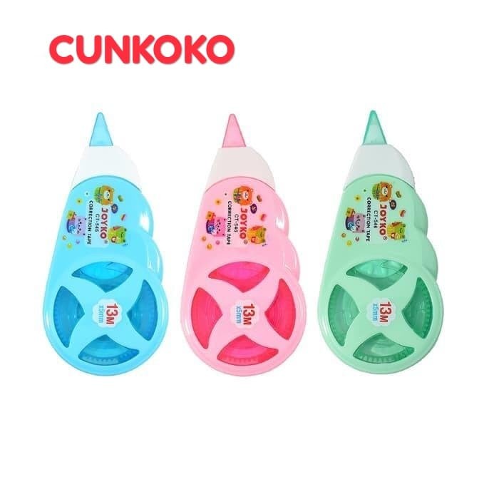 

Promo Bulan Ini Correction Tape Joyko Ct-546 ( 13Mx2=26M X 5Mm ) Gilaa!!!