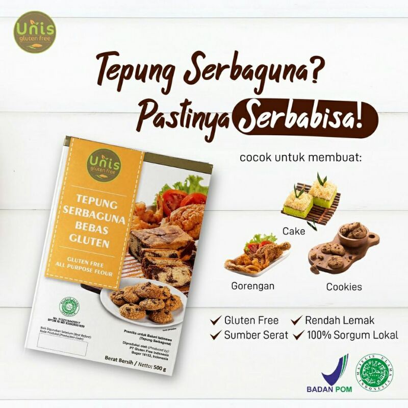 UNIS Gluten Free Tepung Serbaguna 500 gr