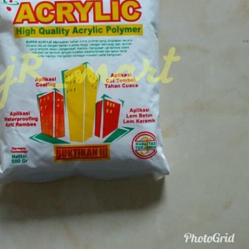

SUPER ACRYLIC CAMPURAN BIASA JADI WEATHERSHIELD ANTI REMBES