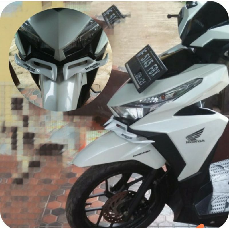 Winglet Honda VARIO 125 150 LED 2015 2016 2017 - HITAM DOFF