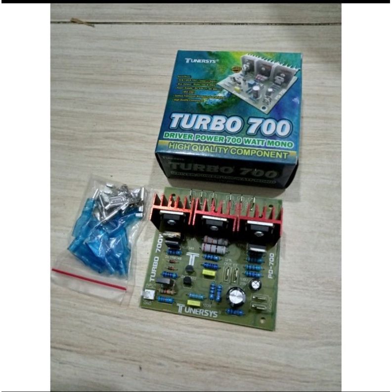 KIT DRIVER POWER TURBO 700 WATT MONO Driver 700W bme