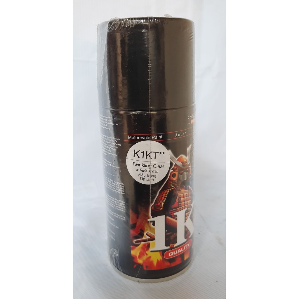 

Samurai Paint - 1K Top Coat - Twinkling Clear (K1KT)