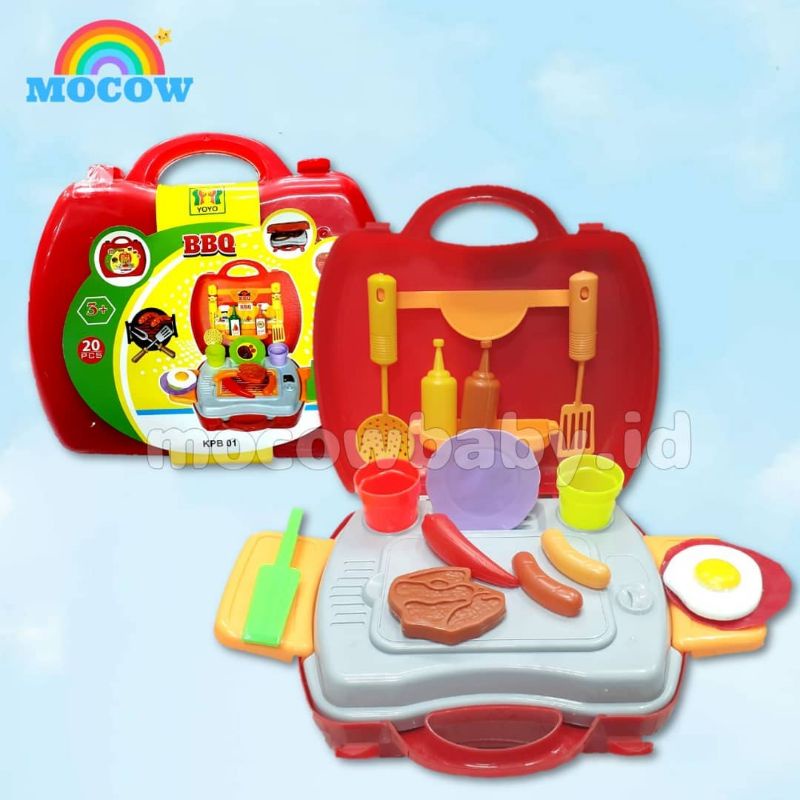 Koper Bbq/Mainan Masak-masakan/Bbq