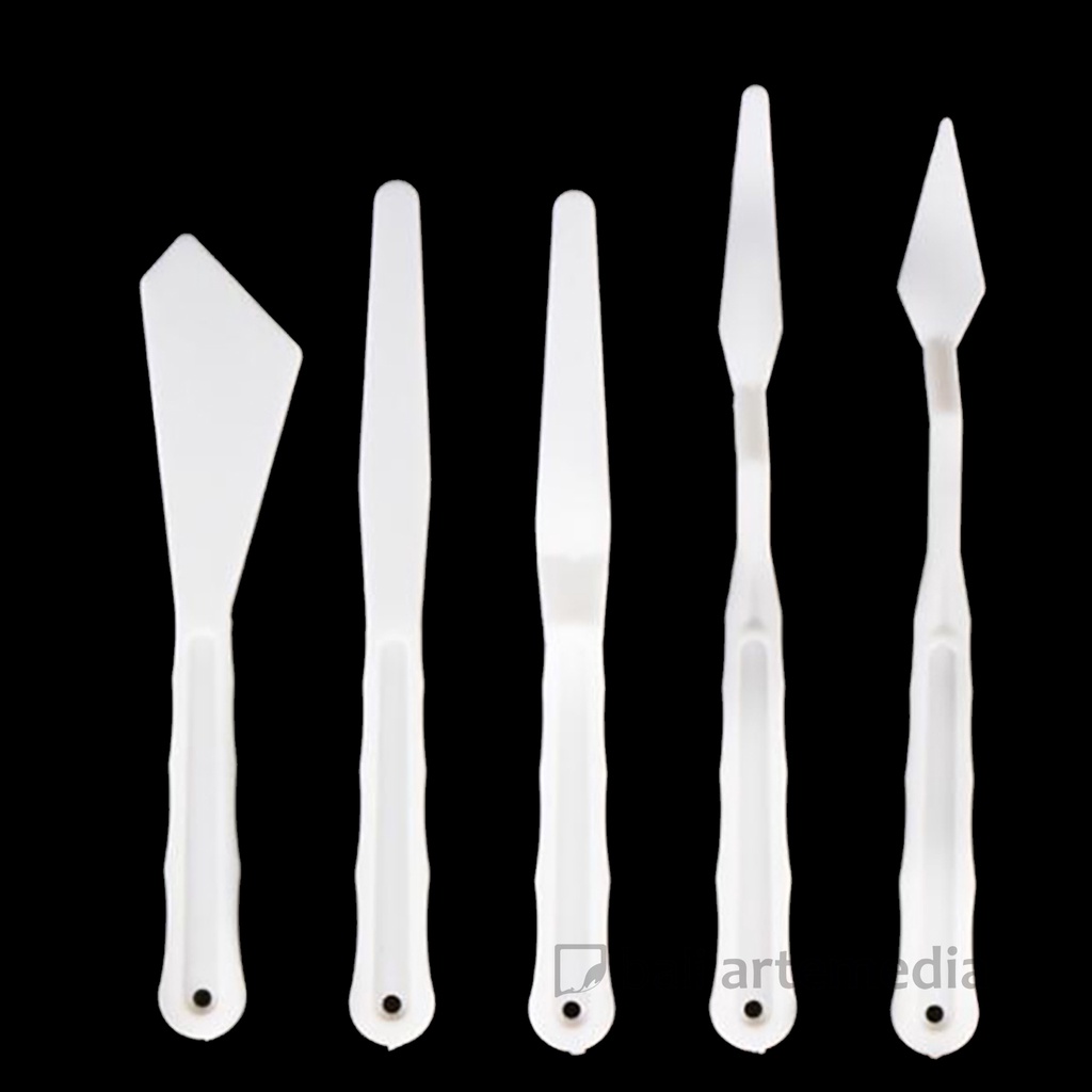 Bomeijia Plastic Palette Knife Set 5