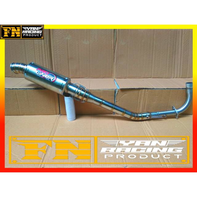 Knalpot Proliner Underbond / Kenalpot Vega Jupiter Z Revo Grand Supra 125 Smash Shogun Blade DLL