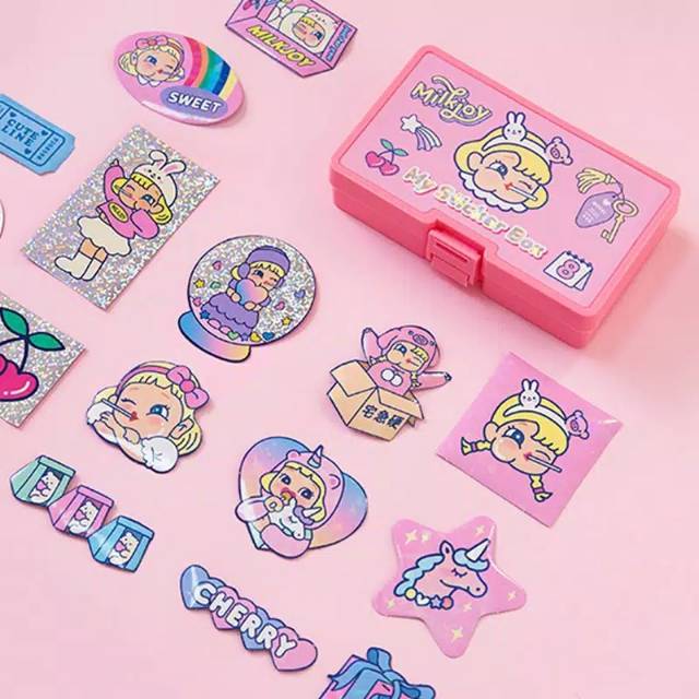 

STIKER LUCU MILKJOY BENTOY