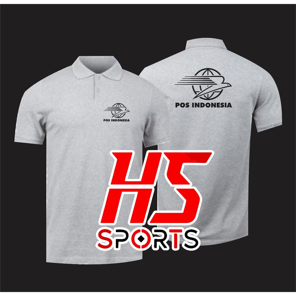 Poloshirt Kaos Kerah PoLO POS INDONESIA BESAR BAJU KERAH POLO KURIR