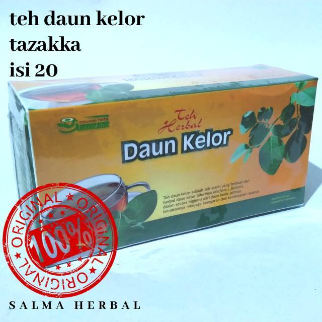 Teh Herbal Daun Kelor Tazakka Isi 20 Sachet Indonesia