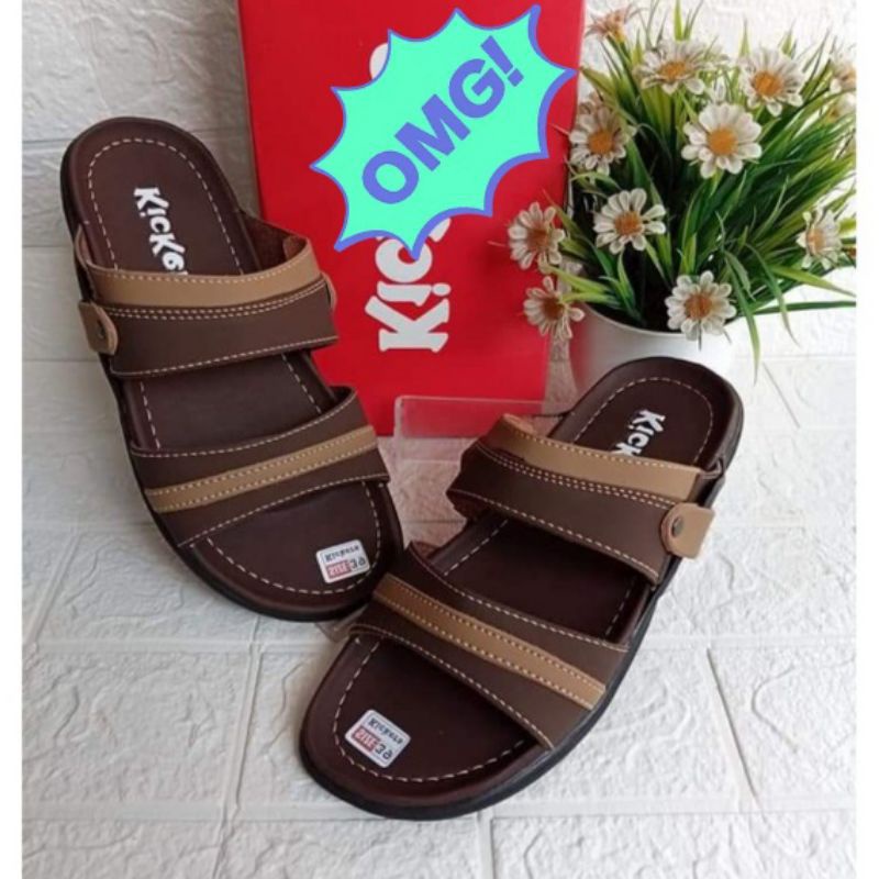 Sandal Kulit Pria Terbaru Sendal Pria