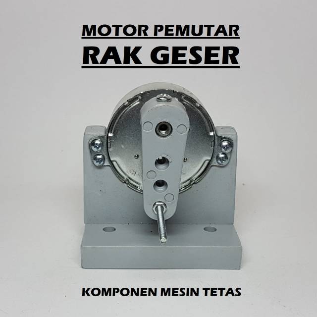 Motor Dinamo Pemutar Rak Geser untuk Mesin Tetas Telur