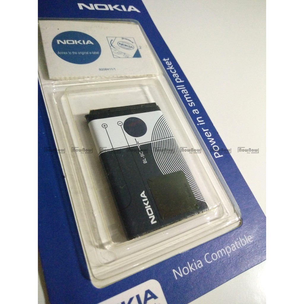 Baterai Nokia 5030 5130 XpressMusic BL-5C BL5C Original ORI OEM Batre Batrai Battery HP