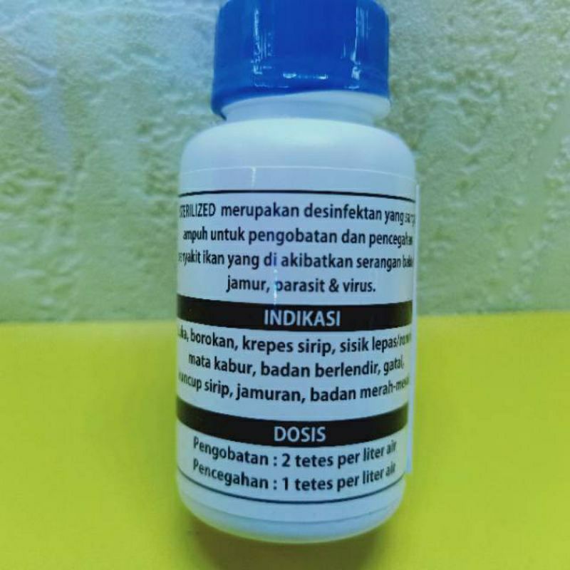 sterilized experience formula bagus untuk ikan original