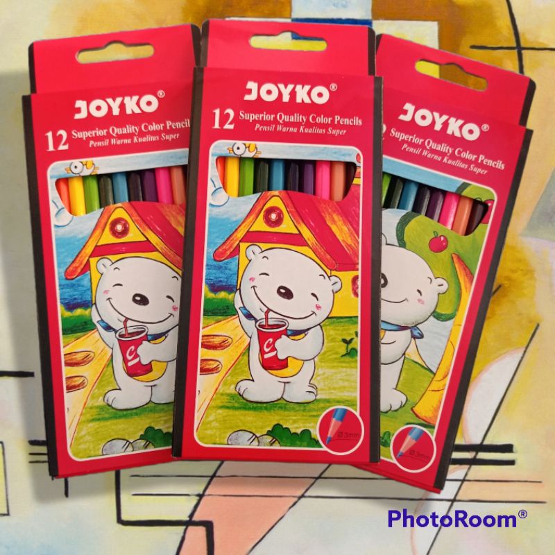 

Pensil Warna Joyco Panjang 12 Warna
