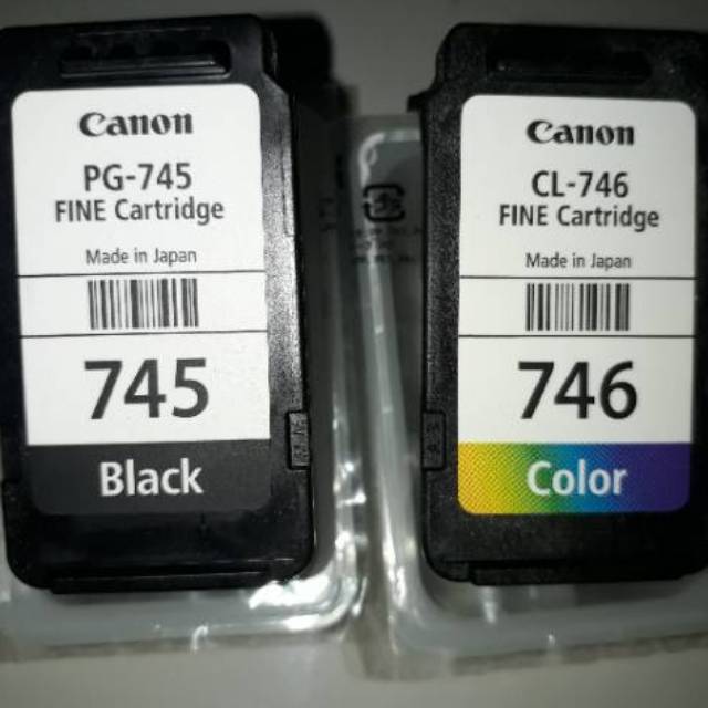 Jual Cartridge canon PG 745 black / CL 746 color kosongan (tinta kosong