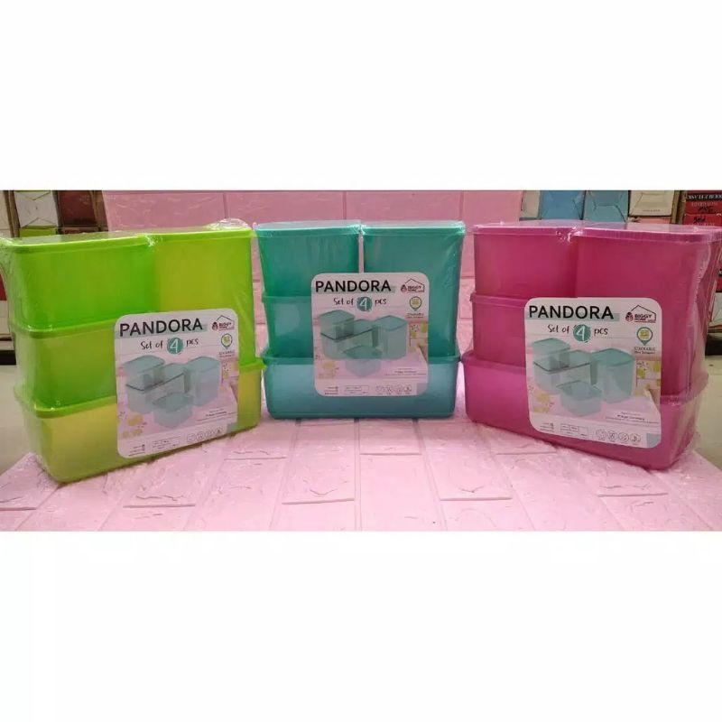 TOPLES PANDORA BIGGY HOME 4 PCS
