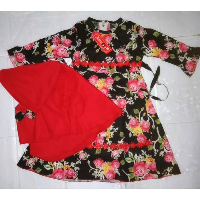 Gamis Anak Perempuan Katun Jepang Murah
