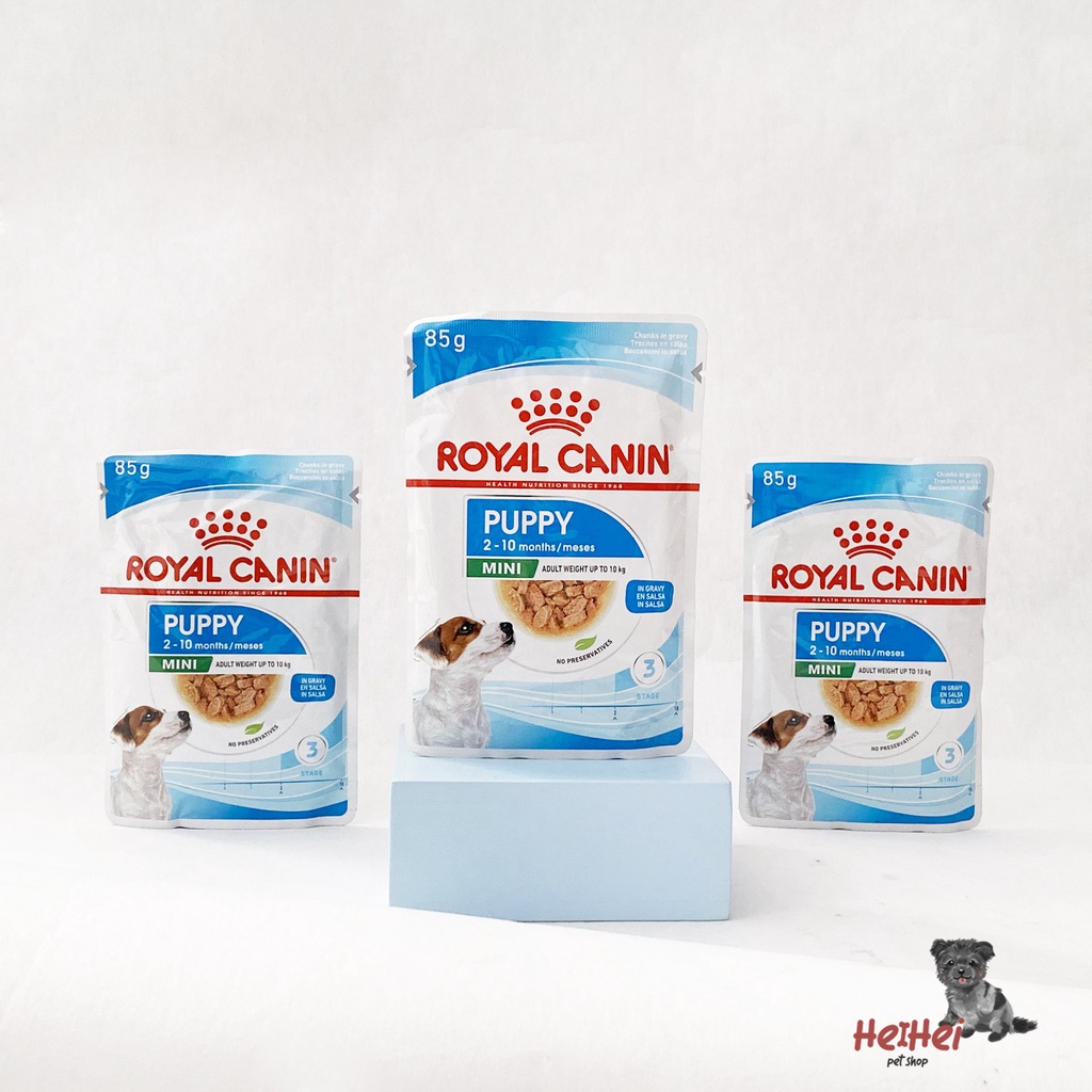 Royal Canin Puppy Pouch 85 gr - Mini Puppy Makanan Basah Anak Anjing Wetfood Dog