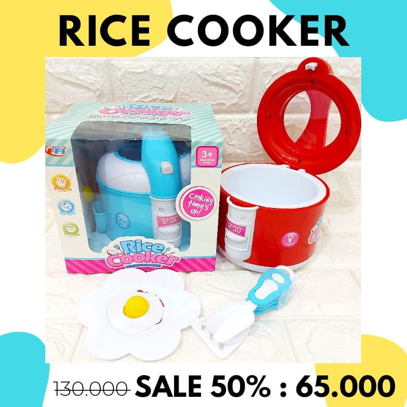 Mainan anak rice cooker masak masakan panci