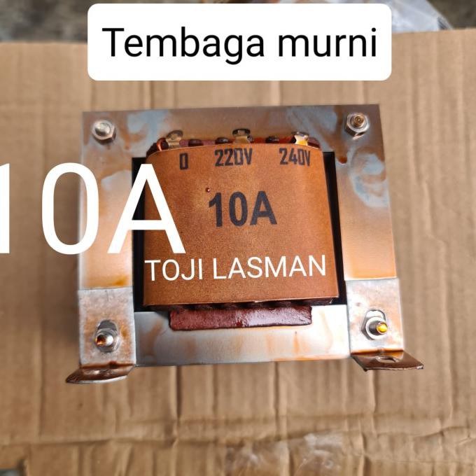 Travo Trafo Charger Cash Carger Aki Accu Inverter Step Down Up 12V 10A