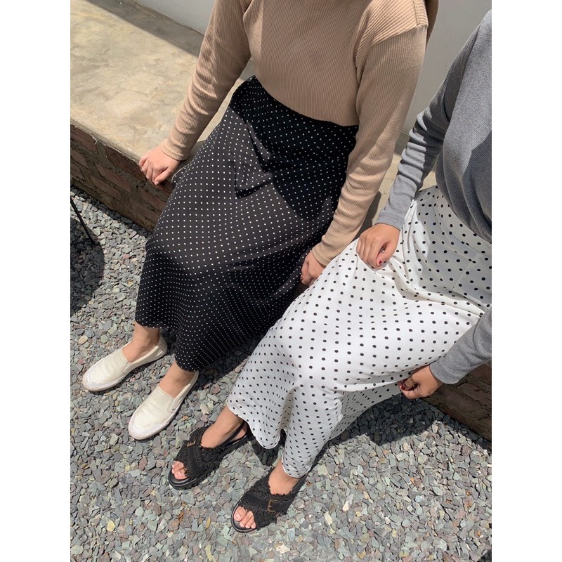 polka skirt ‘RUMI’