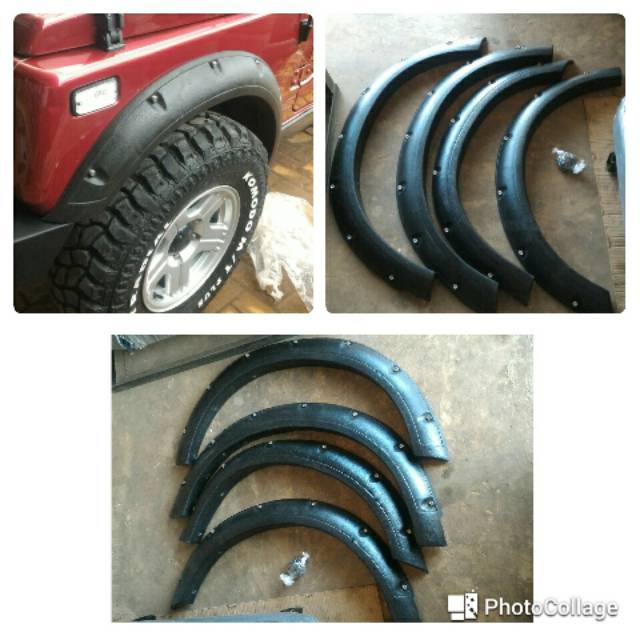 Over fender jimny katana bulat karet