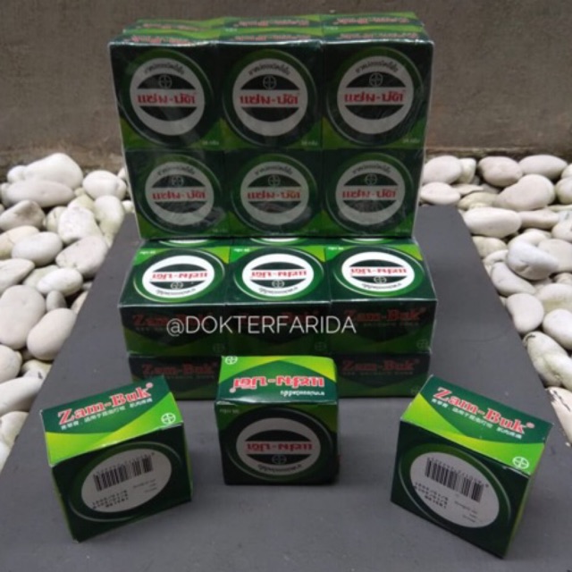 Zambuk Original Thailand - Balsem Gosok 8/18/36 gram (Real Pict)