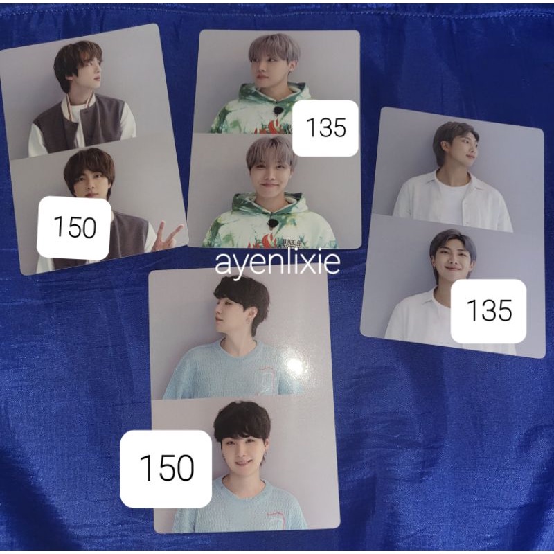 pc photocard bts jin namjoon jhope yoongi armybox merch box 3