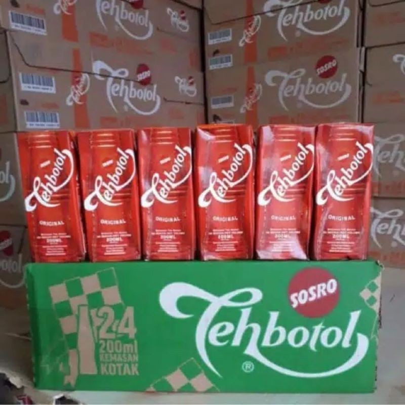 Jual Teh Botol Sosro Kotak 200ml Shopee Indonesia