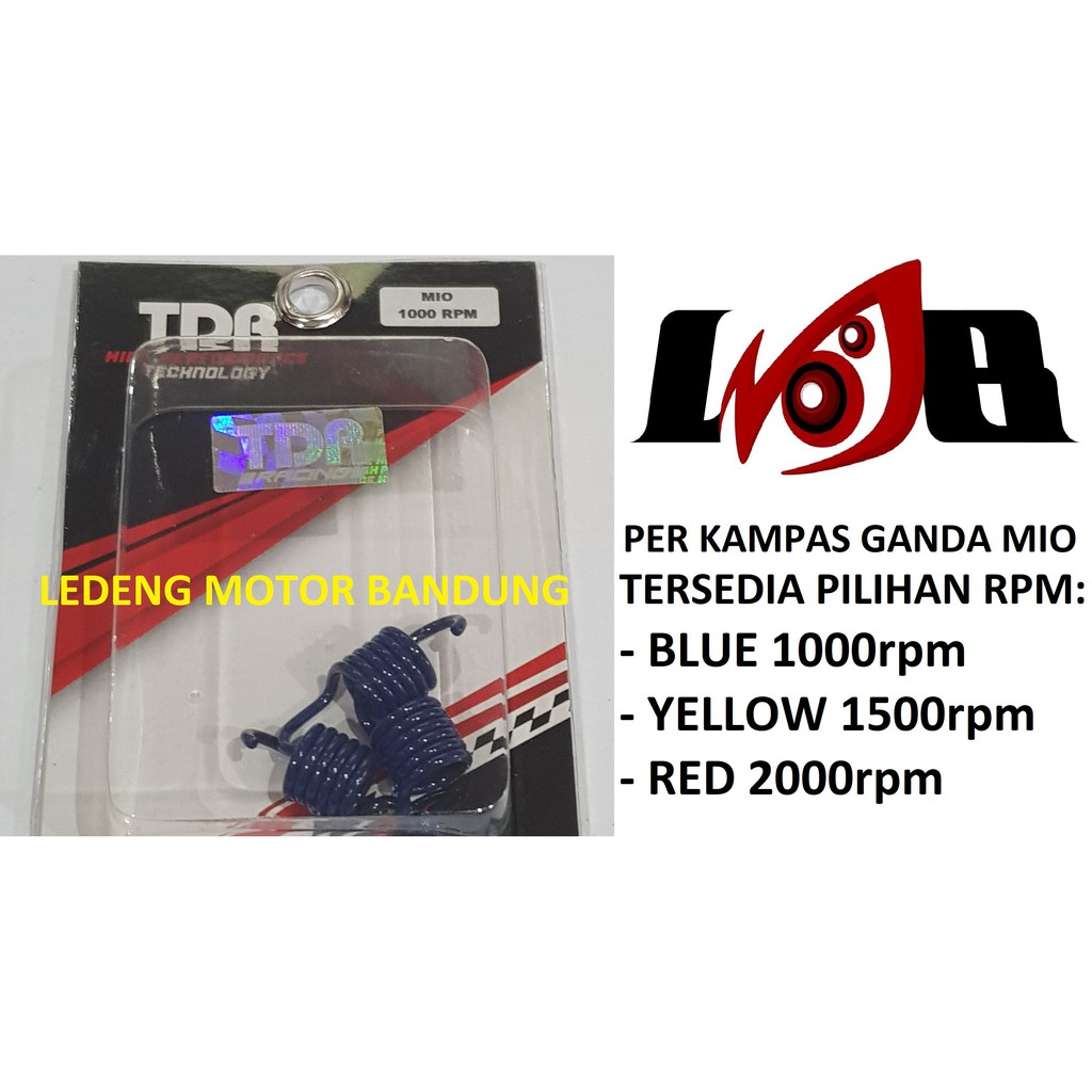 Per Kampas Ganda Otomatis Kopling Mio TDR 1000rpm 1500rpm 2000rpm