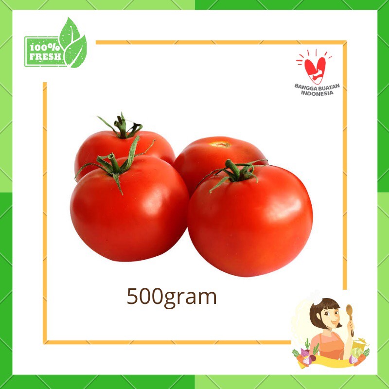 

Tomat Merah 500gram - Sayur segar bekasi