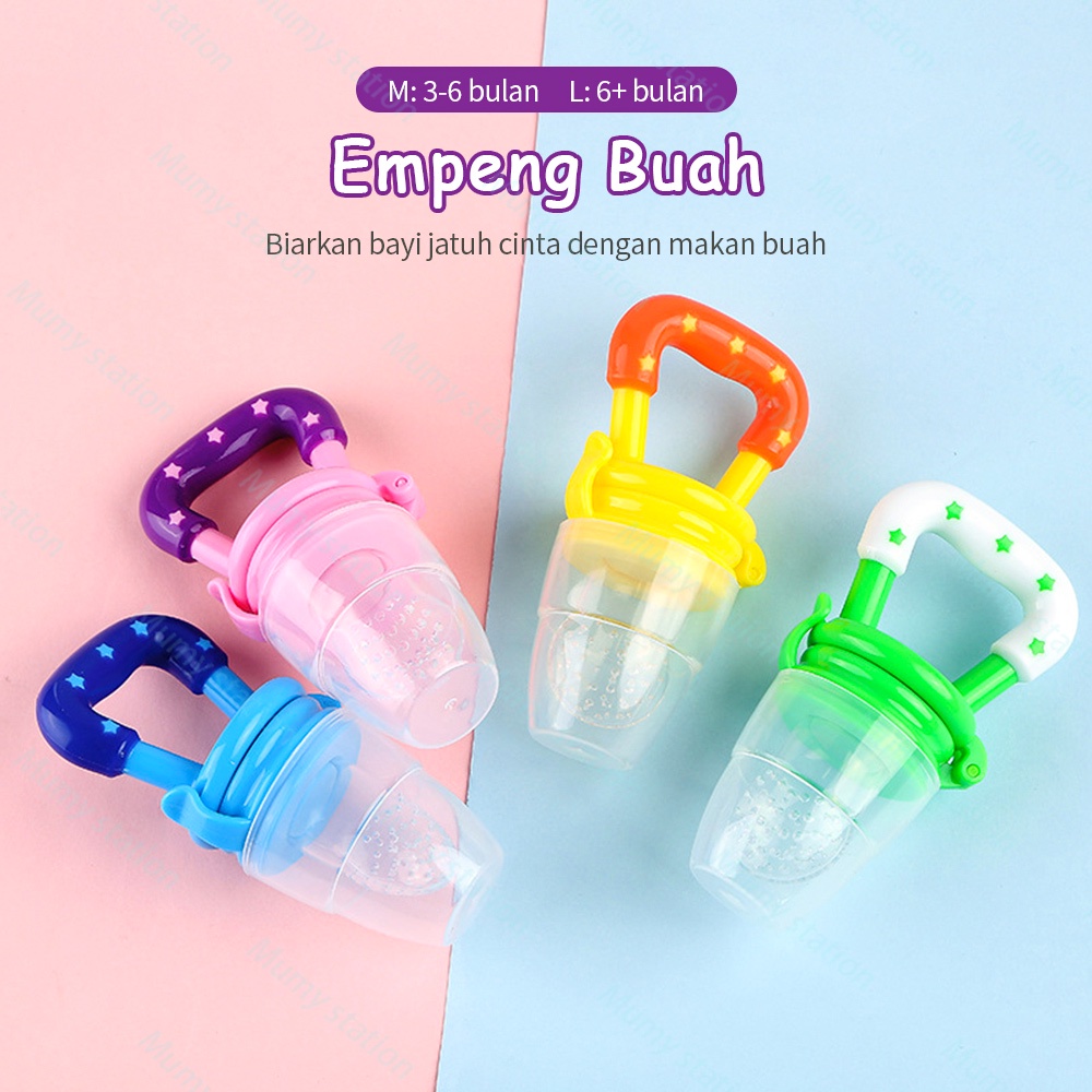 Mumystation Baby Fruit &amp; Food Feeder / Empeng Buah Bayi / Dot Buah Bayi / Fruit Feeder