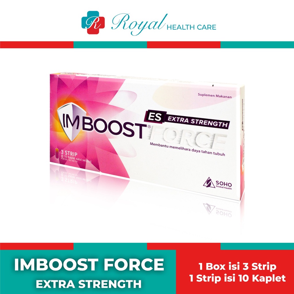 IMBOOST FORCE EXTRA STRENGTH BOX 30 Kaplet Melawan Serangan Virus