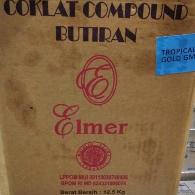 Mesis Elmer Coklat Tropical Gold GM 12,5kg meises meses grab gojek ---NEW---