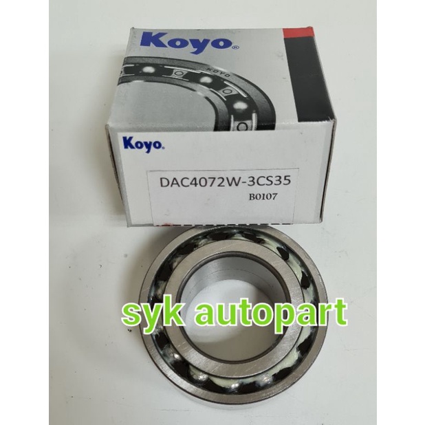 Bearing 4072 w-3 KOYO/bearing roda depan BALENO