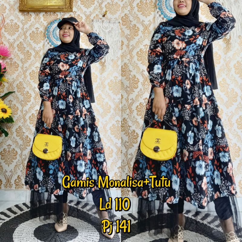 KONVEKSI GAMIS MONALISA TERBARU